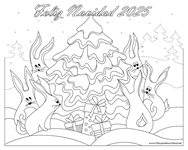 Dibujo de Navidad 2025